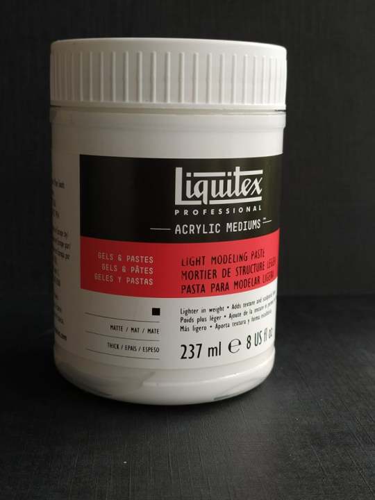 Liquitex professional light modeling paste acrylic mediums 237ml